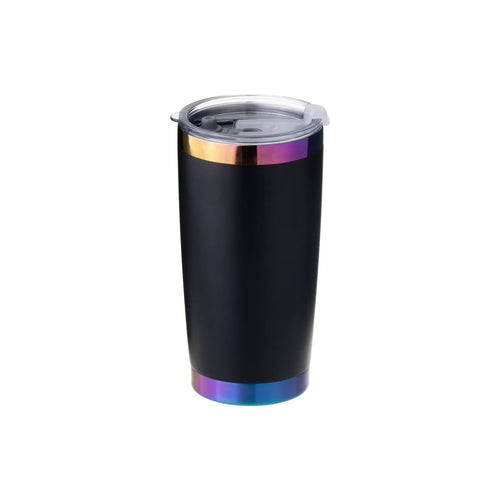 20oz Coffee Tumbler — Black to Iridescent - personalized by NewMX LLC, Santa Fe NM