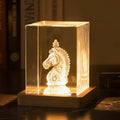 Classic 3D Crystal Sculpture Block - personalized by NewMX LLC, Santa Fe NM