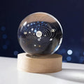 3D Crystal Ball Sculpture - personalized by NewMX LLC, Santa Fe NM